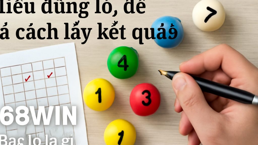 Hiểu đúng lô, đề và cách lấy kết quả Minh họa: Hiểu đúng lô, đề và cách lấy kết quả