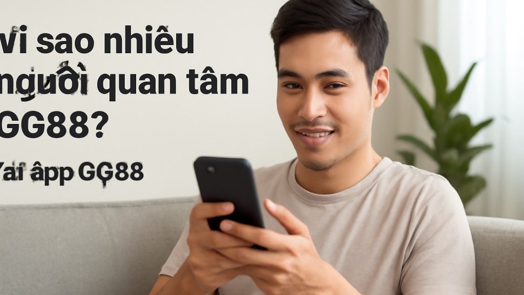 GG88: Trải nghiệm giải trí an toàn, tiện lợi và tối ưu trên di động
