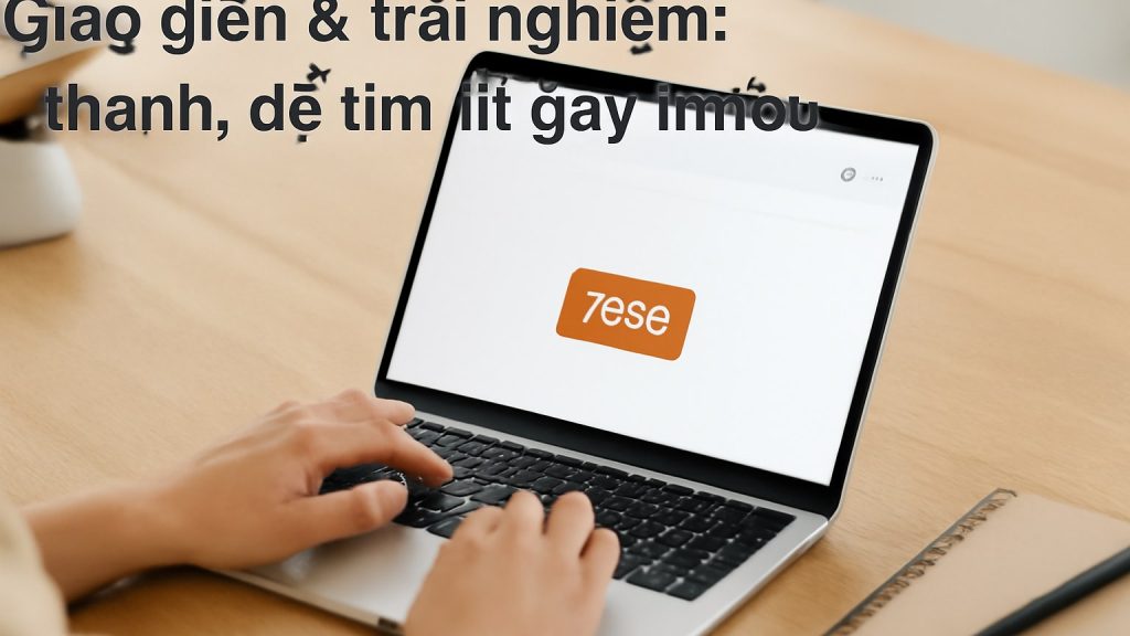 Minh họa: 1) Giao diện & trải nghiệm: nhanh, dễ tìm, ít gây nhiễu